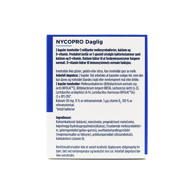 Nycopro Daglig med kalsium og D-vitamin - Image 2